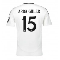 Camiseta Real Madrid Arda Guler #15 Primera Equipación Replica 2024-25 mangas cortas